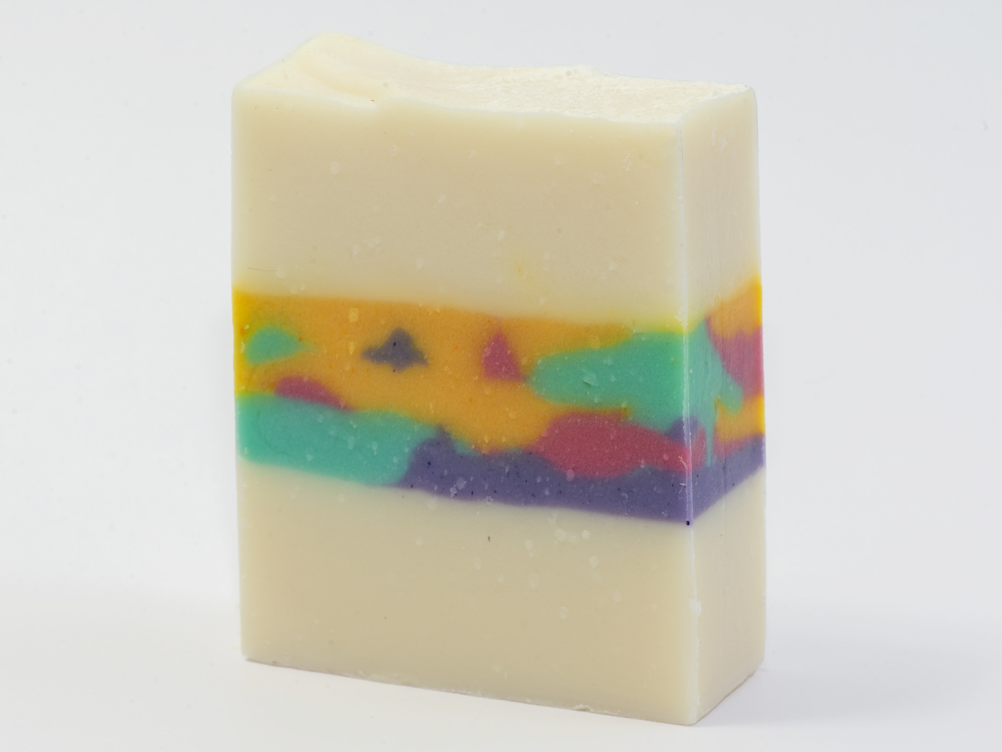 Rainbow Peony Soap